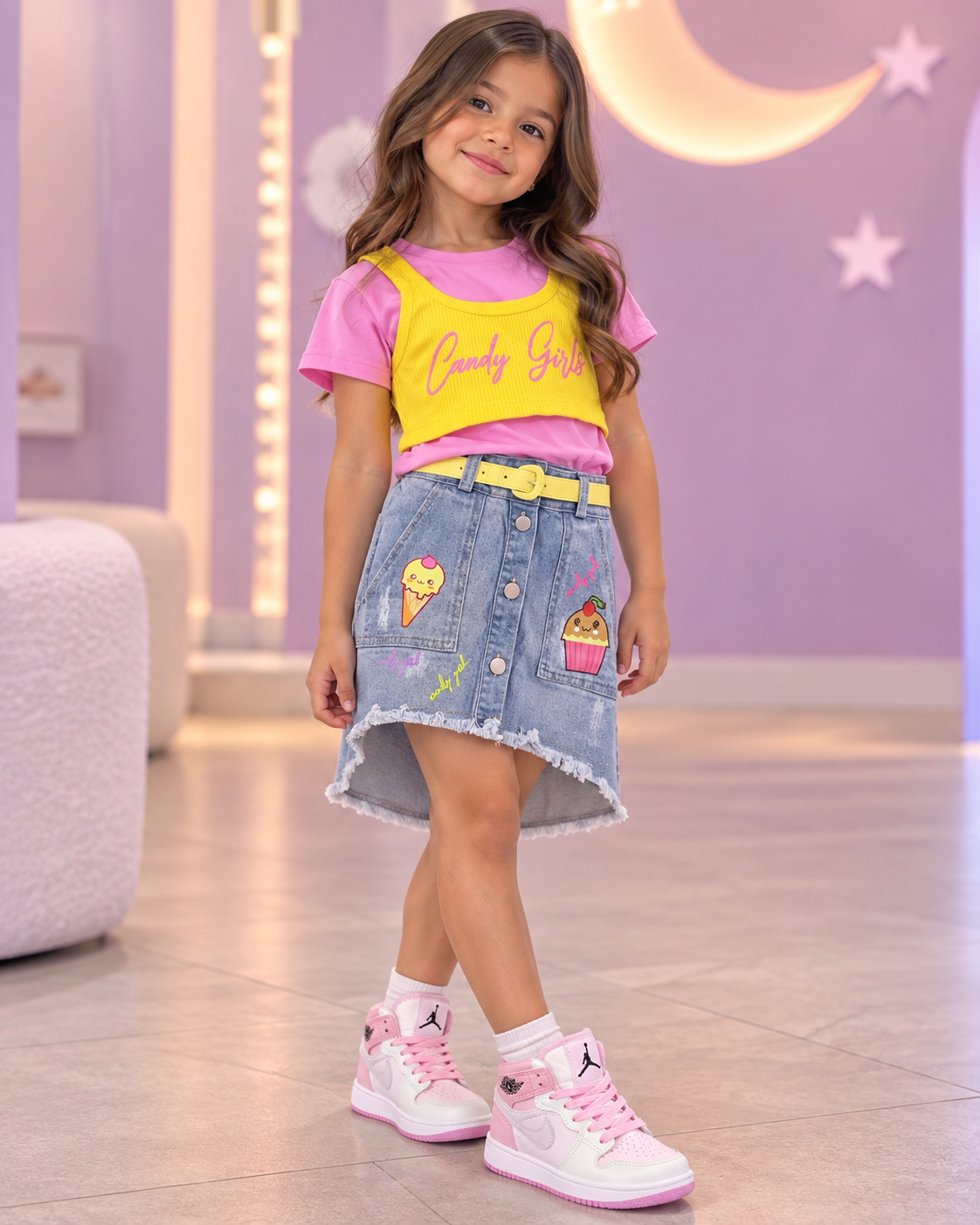Set x3 piezas de Falda