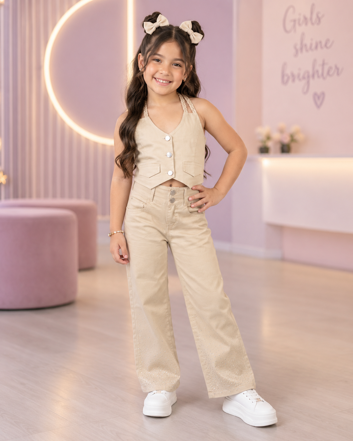 Conjunto de Pantalón Brillos