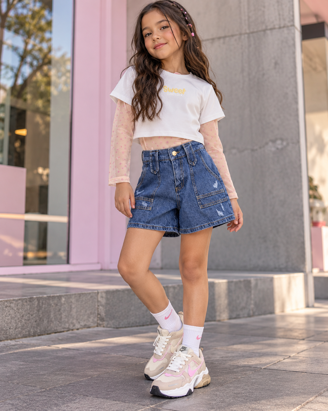 Set x3 piezas de short