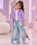 Set x3 piezas de Jean con chaqueta